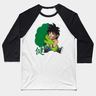 Super Broccoli Baseball T-Shirt